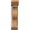 Ekena Millwork Funston Slat Rough Sawn Bracket w/ Offset Brace, Western Red Cedar, 6"W x 18"D x 26"H BKT0604X18X26FST06RWR - alternate 4
